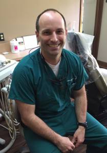 Broussard Louisiana Dentist - Image Dr Melancon at work